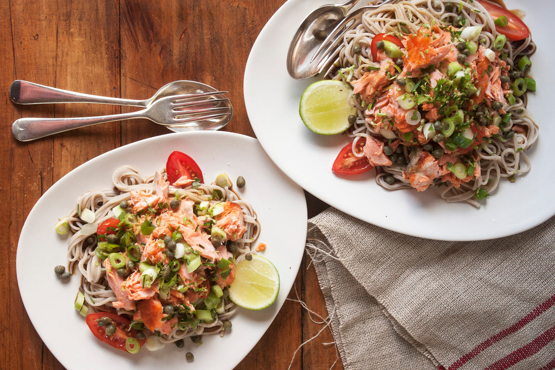 Salmon and Soba Noodles