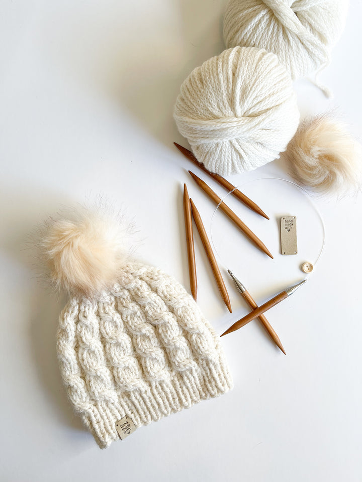 Love Me Some Squishy Cable Beanie