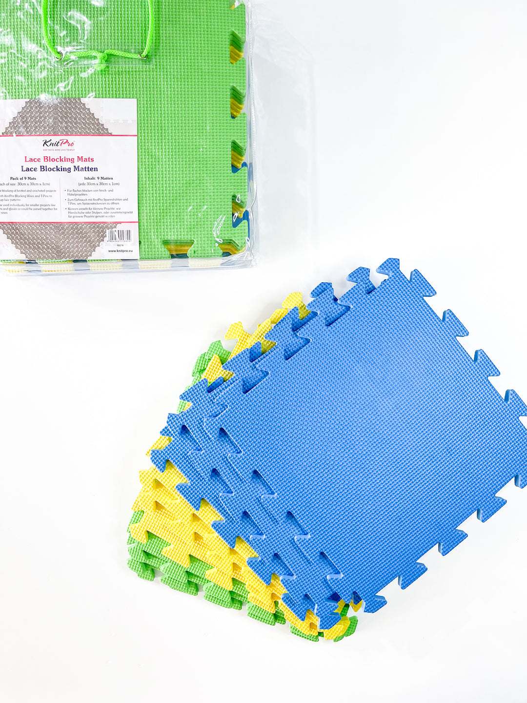 KnitPro Lace Blocking Mats (9-pack)