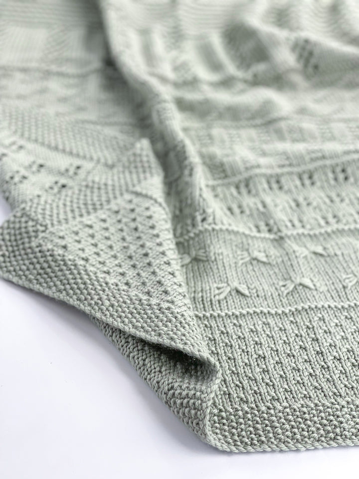 Seafoam Heirloom Blanket