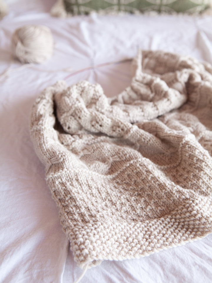 Seafoam Heirloom Blanket