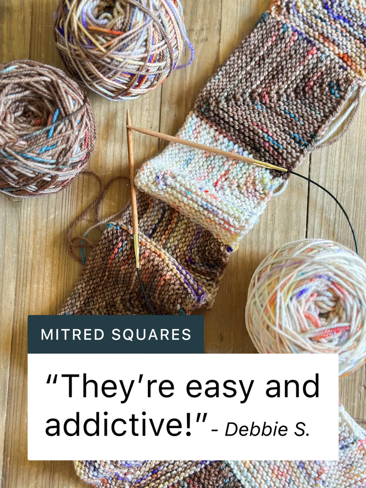Mitred Squares Blanket