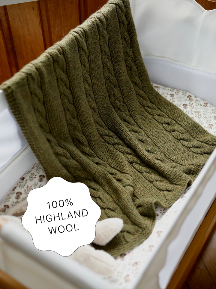 Mini Cable Woolstok Blanket