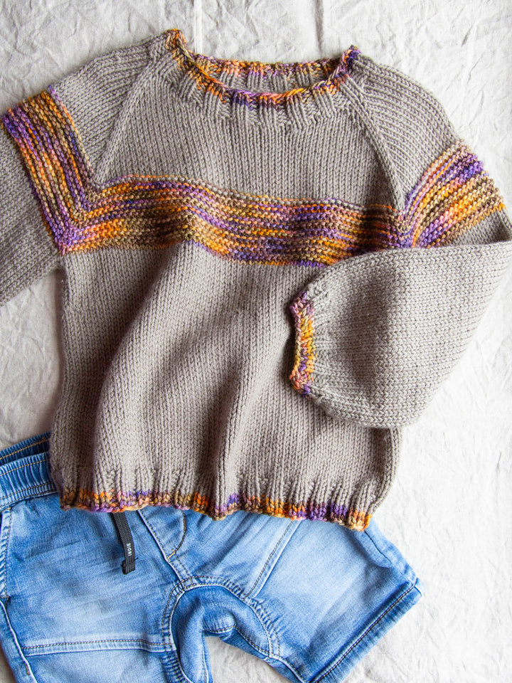 Colour Dipped Kids Jumper