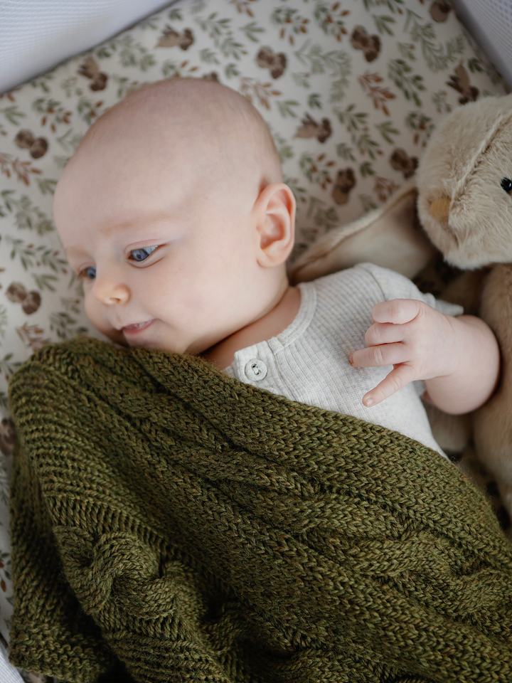 Mini Cable Woolstok Blanket