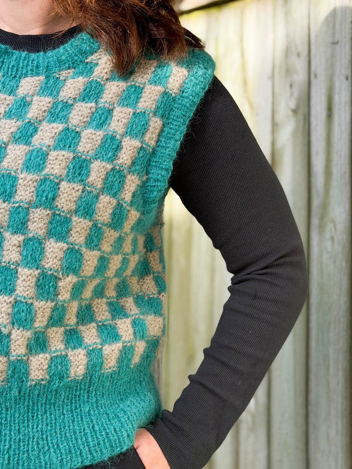 The Halo Checkered Vest