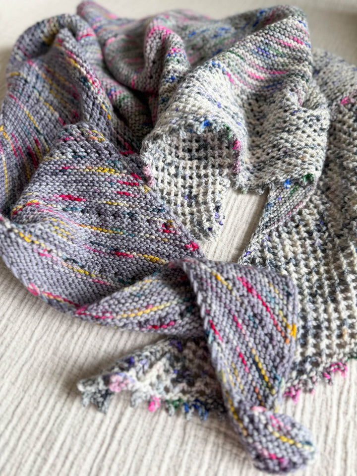 Earth Sea Sky Shawl