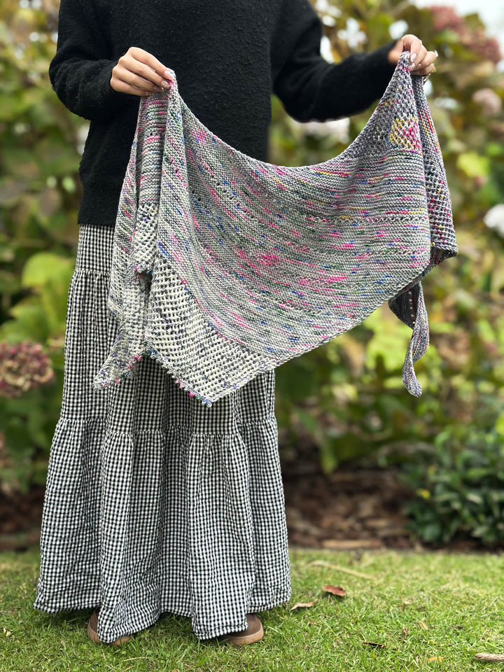 Earth Sea Sky Shawl