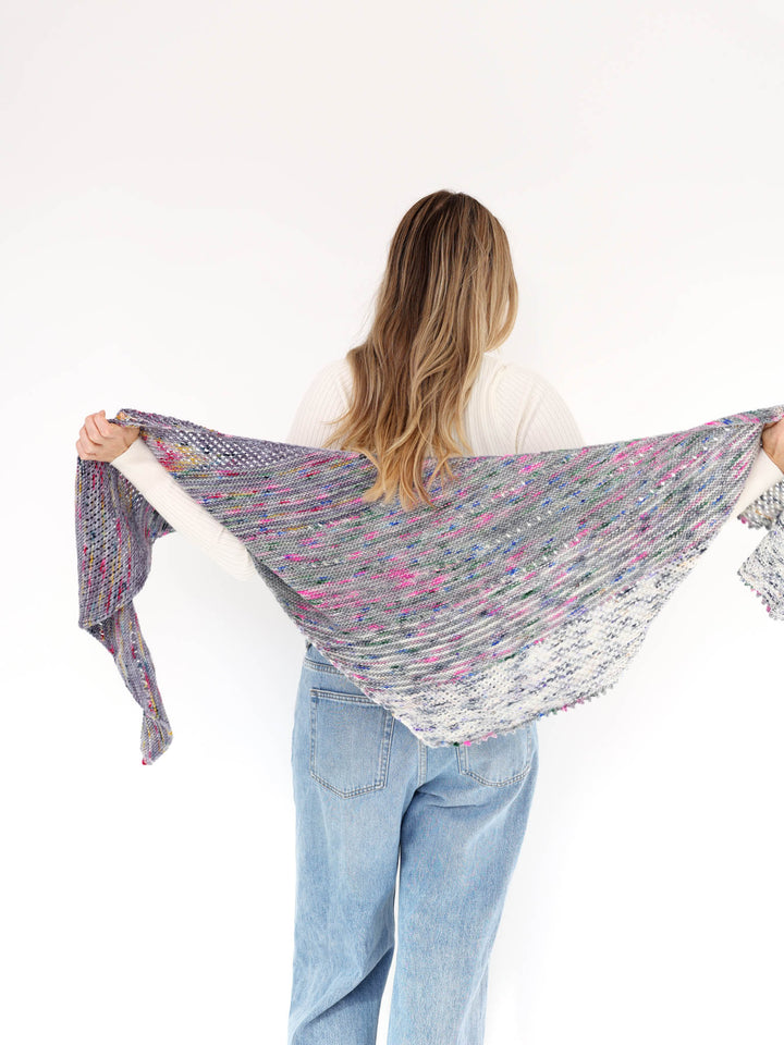 Earth Sea Sky Shawl