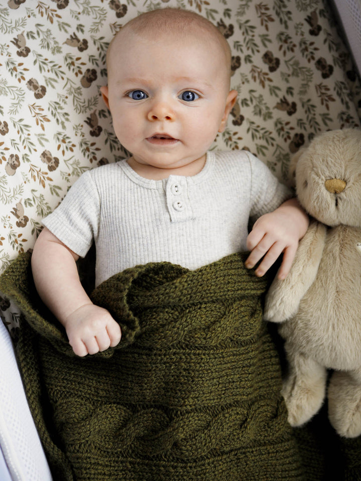 Mini Cable Woolstok Blanket