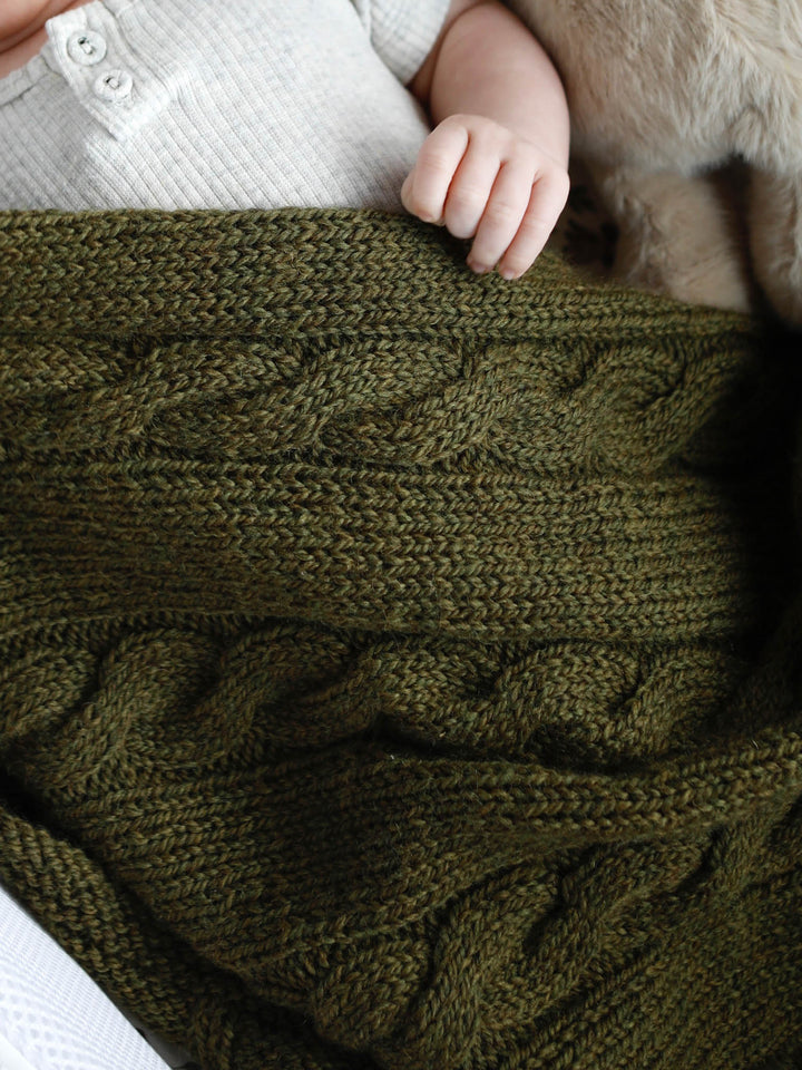Mini Cable Woolstok Blanket