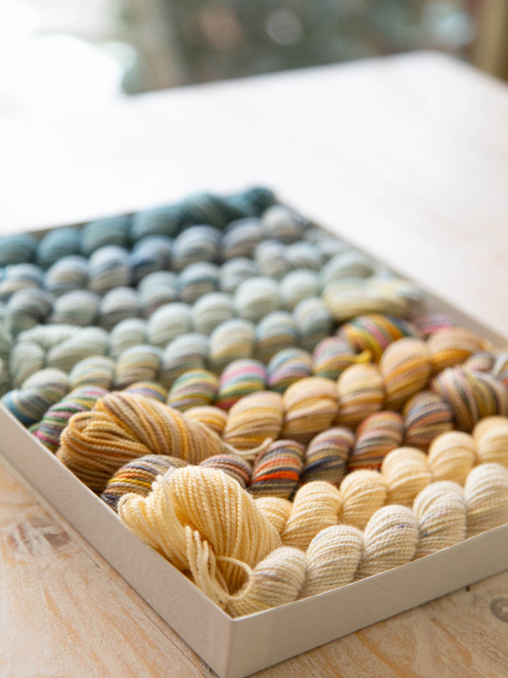 Koigu Hand-Dyed 4ply Pencil Boxes