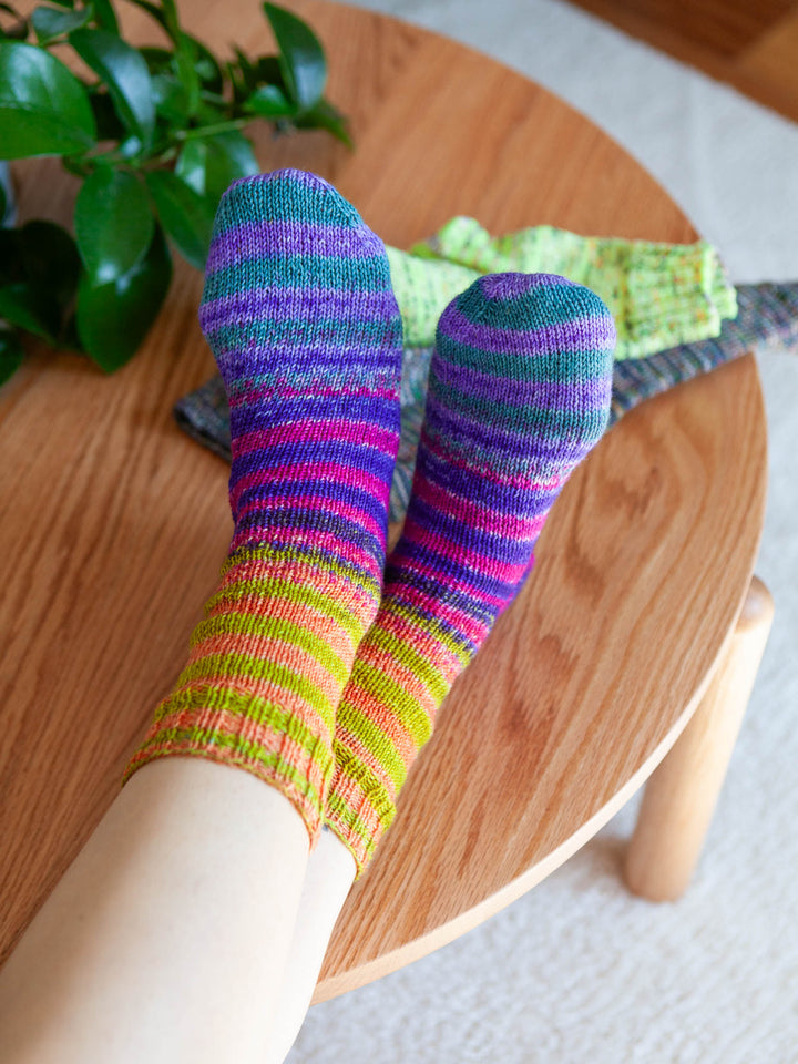 Jellybean Jumble Socks