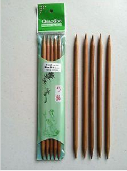 CHIAOGOO BAMBOO DPN 6" (15cm) (Choose your size)